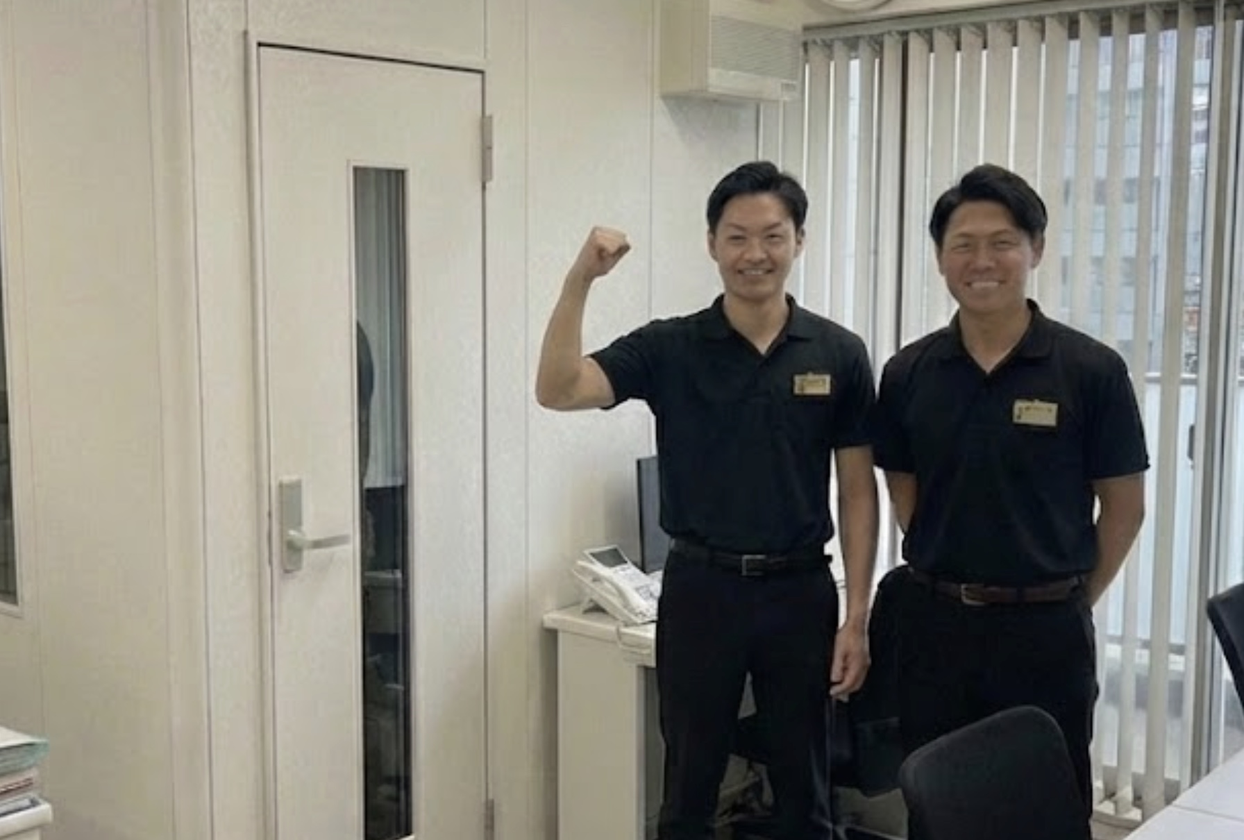 お客様とハコセンターの直接取引による完全自社施工のイメージ図