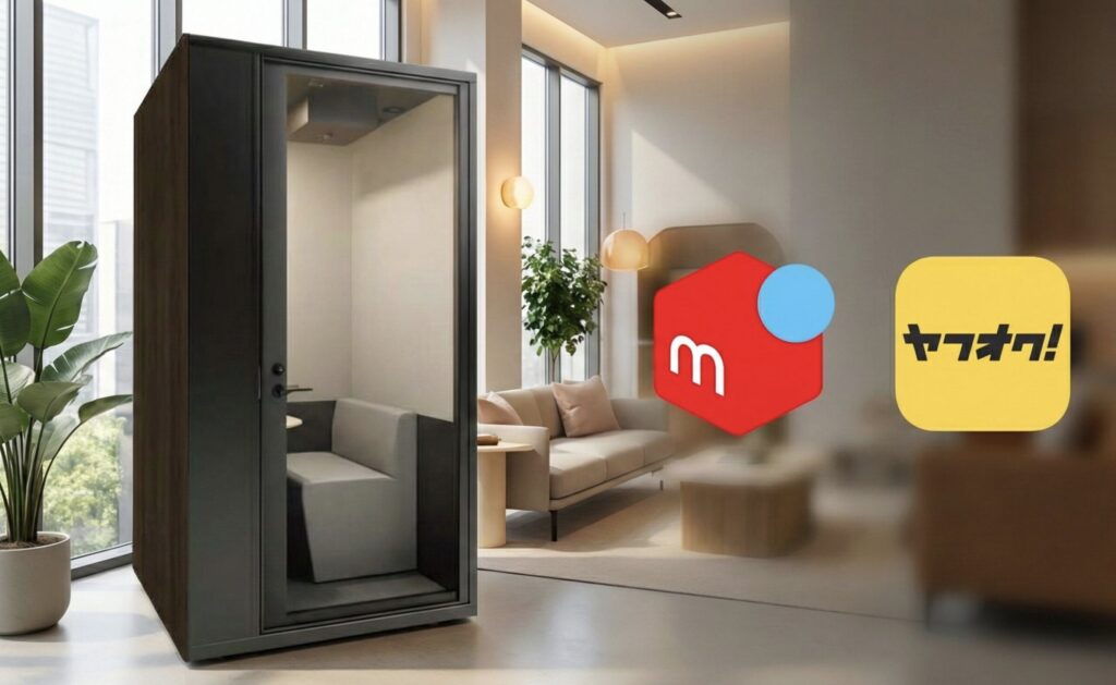 フリマアプリとワークブース