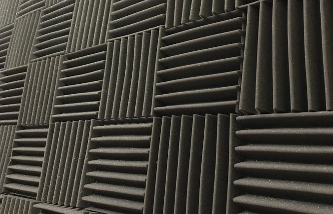 吸音材の取り外し