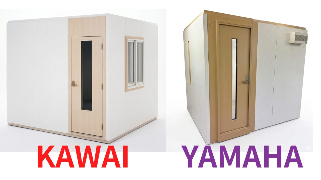 ヤマハ・カワイ製防音室のイメージ