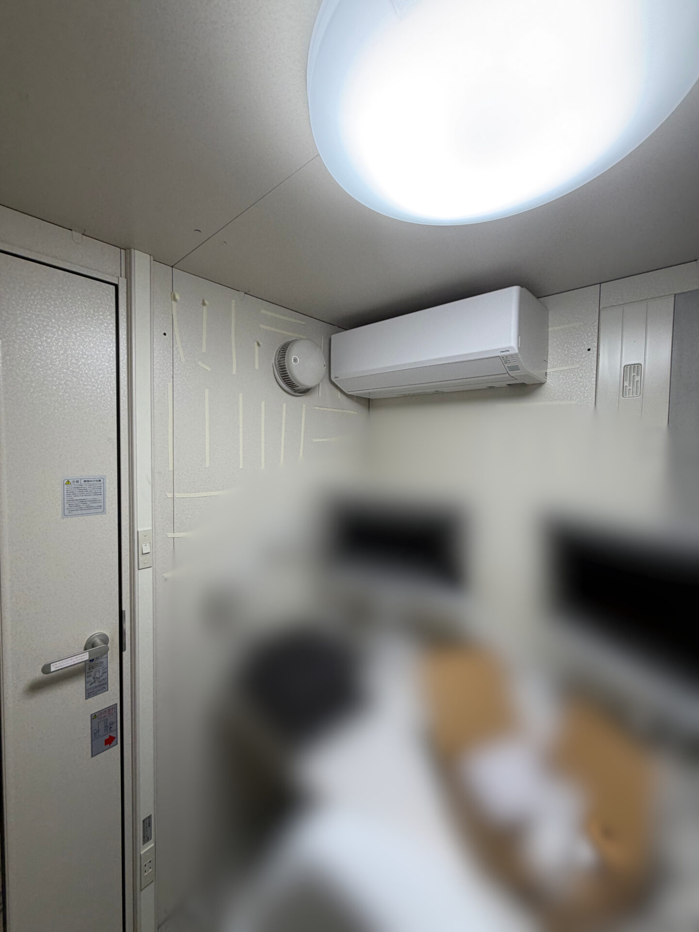 防音室内部